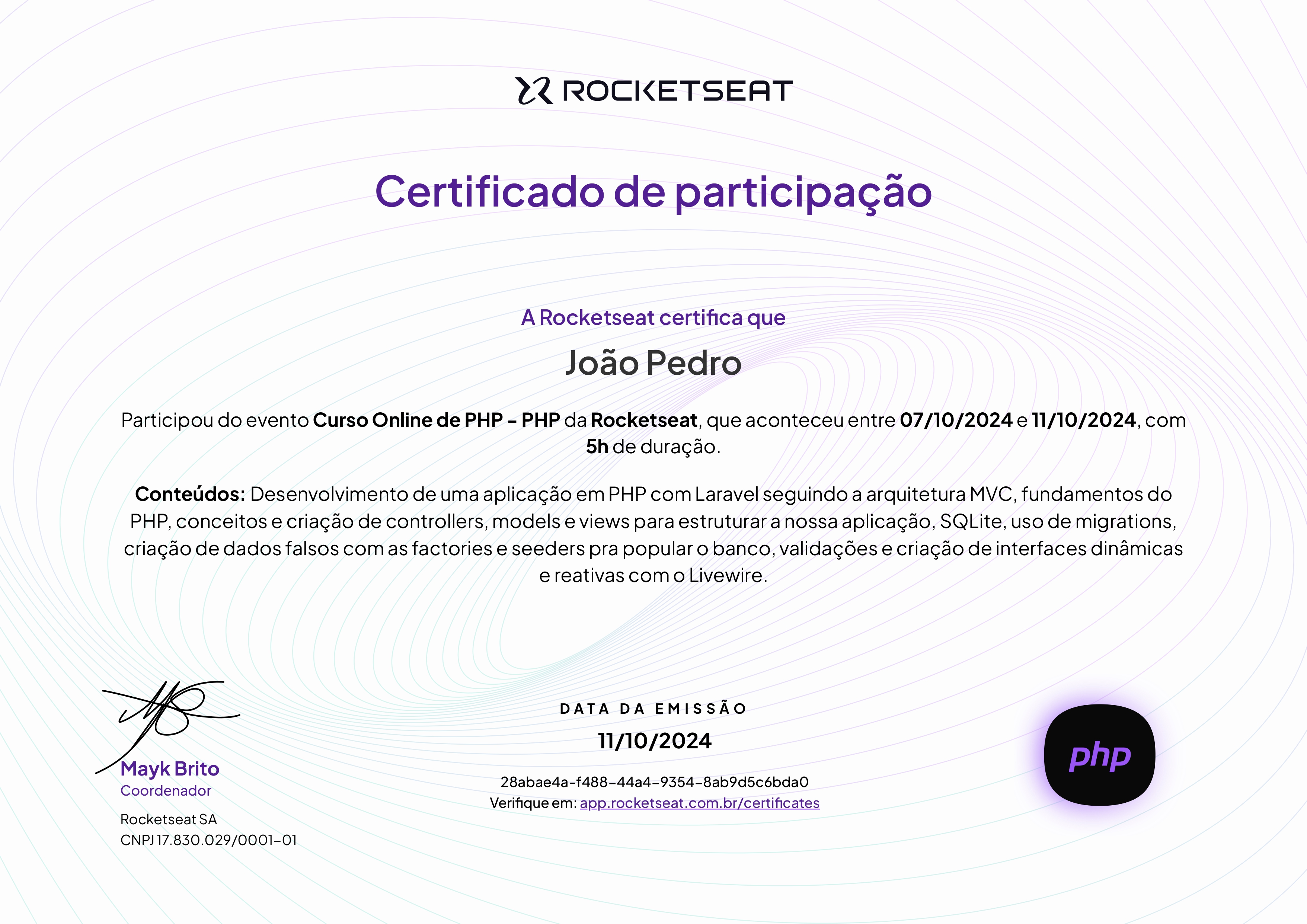 Certificado 3